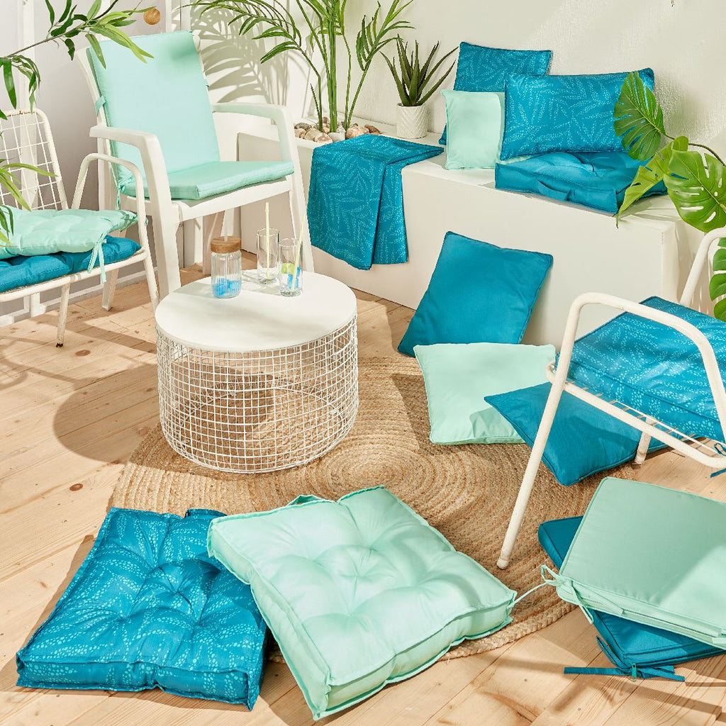 Paradise - Coussin De Sol Outdoor - Paon