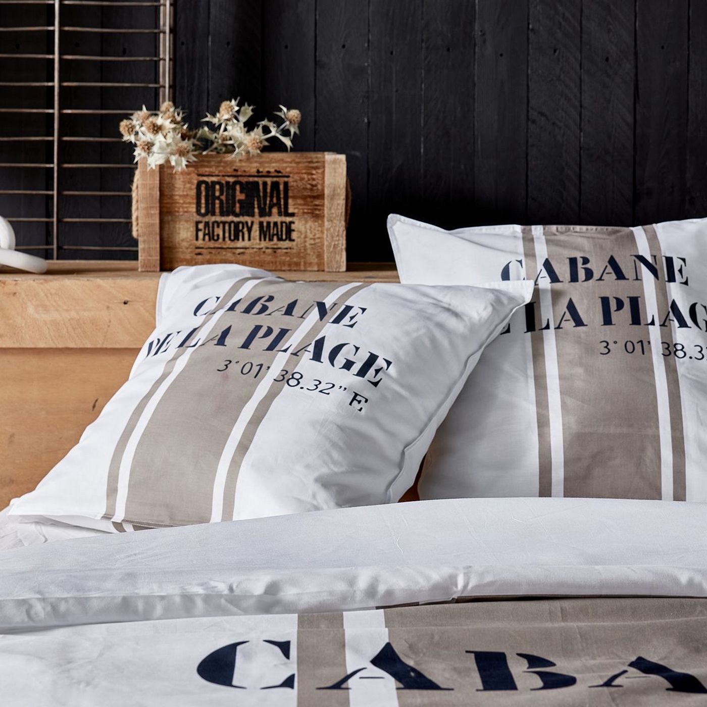 Bord De Mer - Parure De Lit - Craie