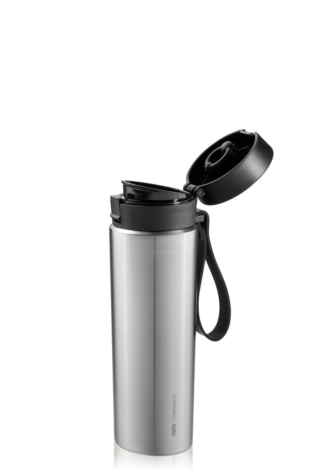 Companion - Gourde Isotherme - Noir/Argent