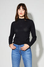 Sous-Pull Lola Black Fabriqué Au Portugal