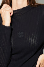 Sous-Pull Lola Black Fabriqué Au Portugal
