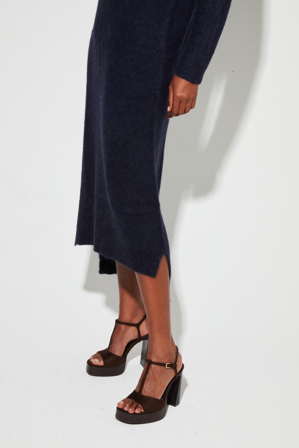 Maxi Dress Gaby Alpaga Navy