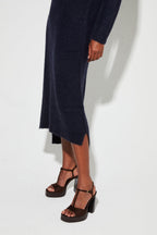 Maxi Dress Gaby Alpaga Navy