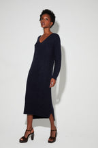 Maxi Dress Gaby Alpaga Navy