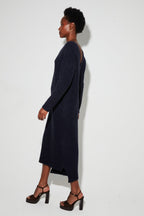 Maxi Dress Gaby Alpaga Navy