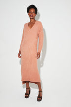 Maxi Dress Gaby Alpaga Mocha