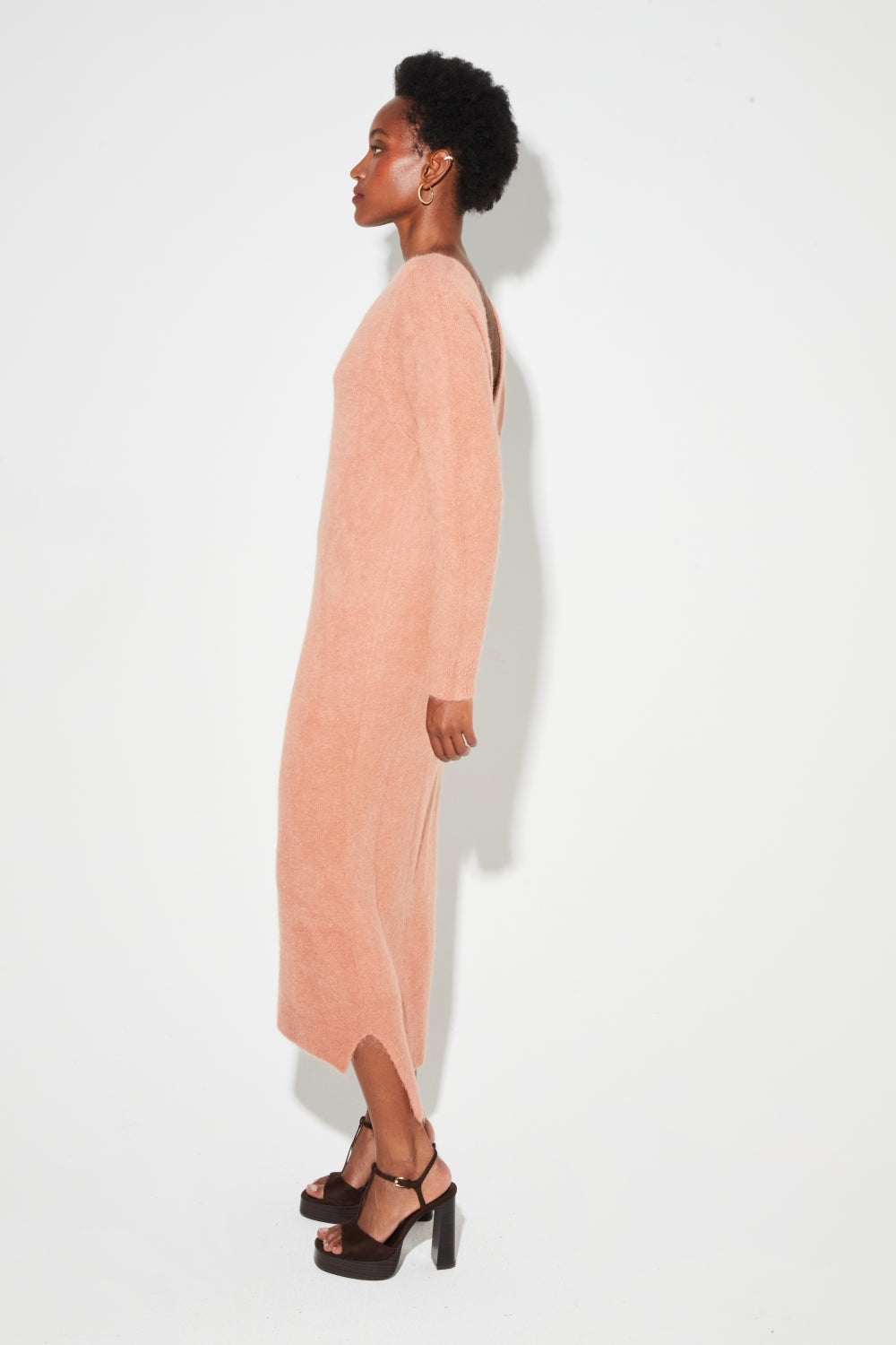 Maxi Dress Gaby Alpaga Mocha