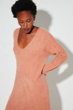 Maxi Dress Gaby Alpaga Mocha