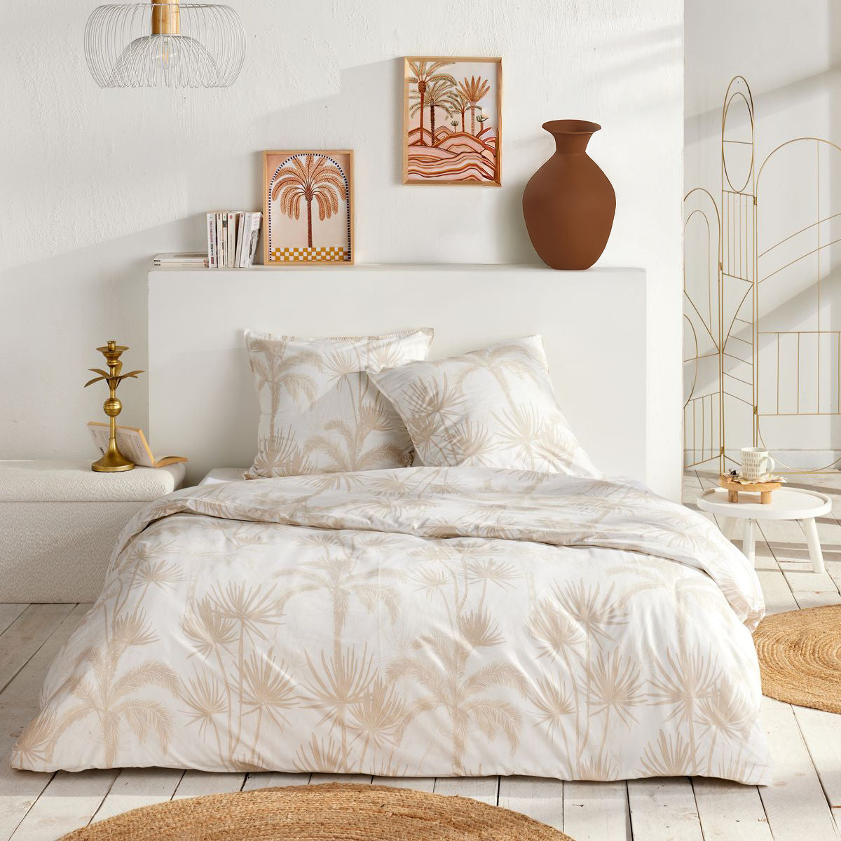 Sunshine - Parure De Lit Motif 18.2 - Beige