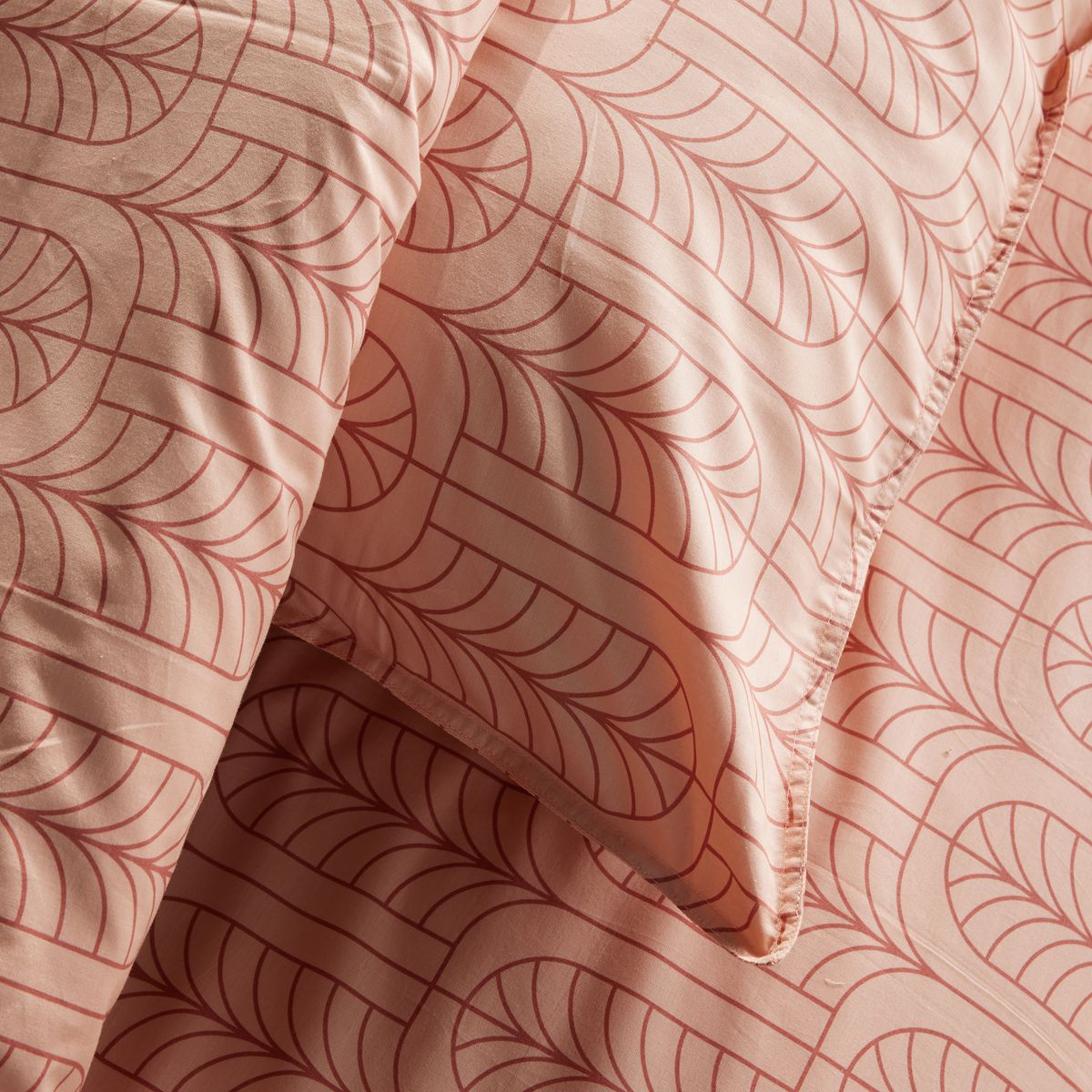Sunshine - Parure De Lit Motif 18.5 - Rose