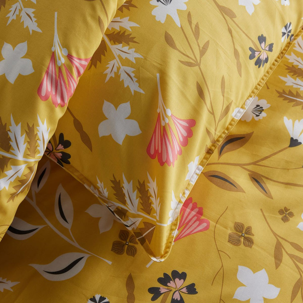Sunshine - Parure De Lit Motif 18.7 - Jaune