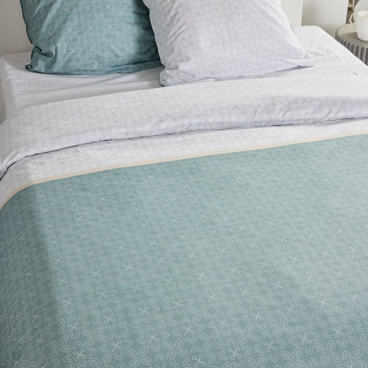 Sunshine - Parure De Lit Motif 19.12 - Bleu