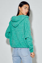 Sweatshirt Nola Alpaga Green Fabriqué En Italie