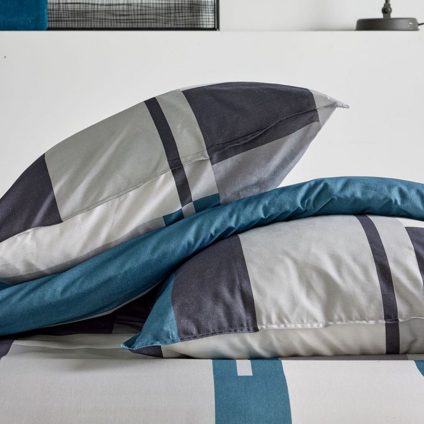Sunshine - Parure De Lit Motif 19.22 - Bleu