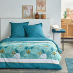 Sunshine - Parure De Lit Motif 19.27 - Bleu