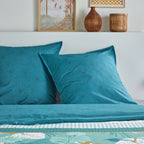 Sunshine - Parure De Lit Motif 19.27 - Bleu