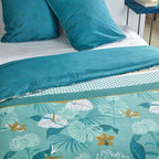 Sunshine - Parure De Lit Motif 19.27 - Bleu
