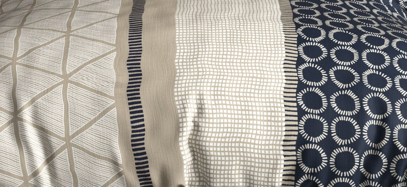 Parure De Lit (Hc + To) - 100% Coton 57 Fils - Imprimé Nairobi