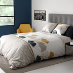 Parure De Couette 3Pcs 100% Coton 57 Fils/Cm2 - Mangae