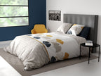 Parure De Couette 3Pcs 100% Coton 57 Fils/Cm2 - Mangae