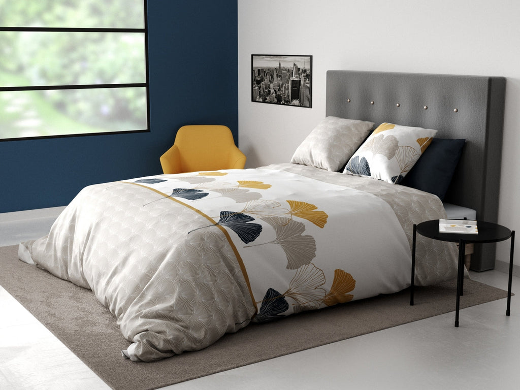 Parure De Couette 3Pcs 100% Coton 57 Fils/Cm2 - Mangae