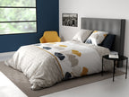 Parure De Couette 3Pcs 100% Coton 57 Fils/Cm2 - Mangae