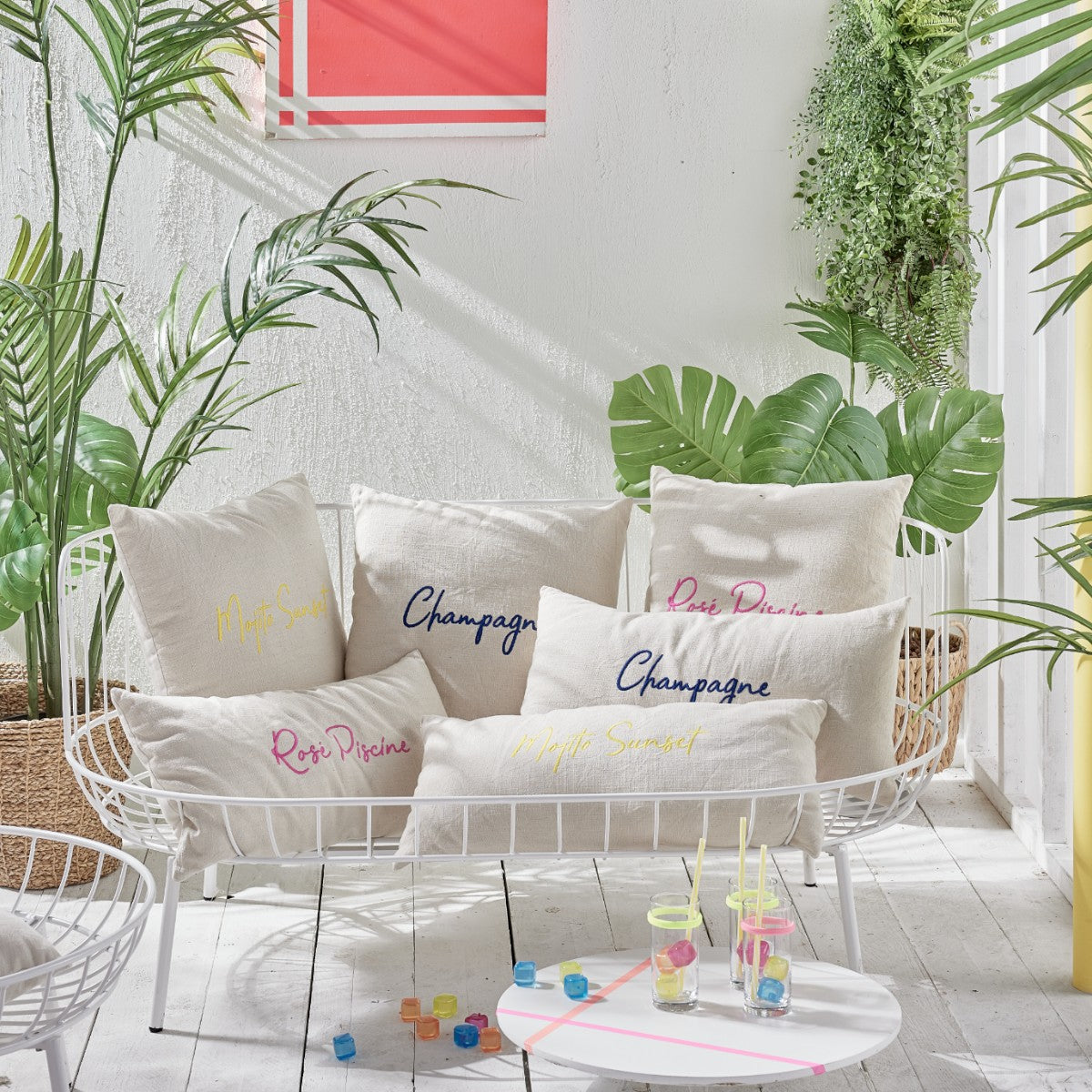 Summer - Lot De 2 Coussins
