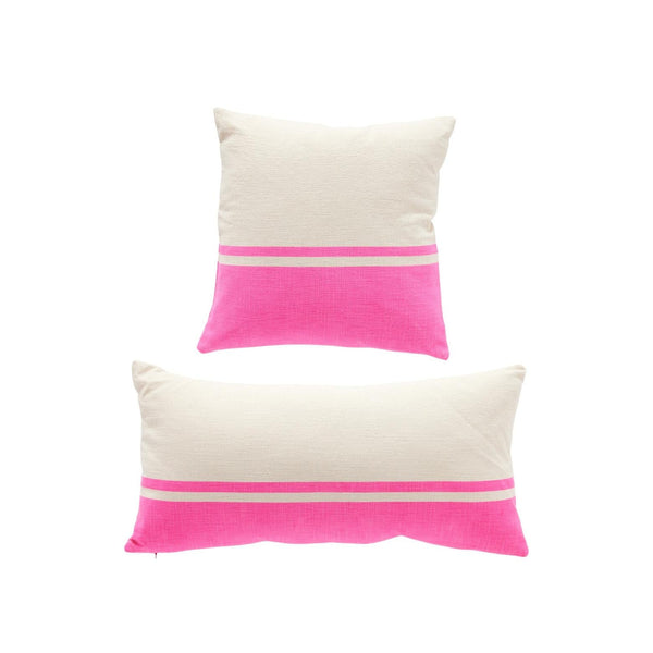 Summer - Lot De 2 Coussins Bicolores