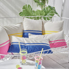 Summer - Lot De 2 Coussins Bicolores