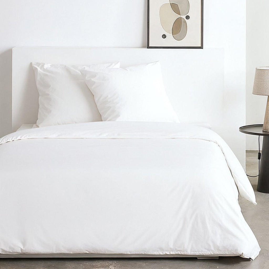 Parure Effet Matiere - Parure De Lit - Blanc