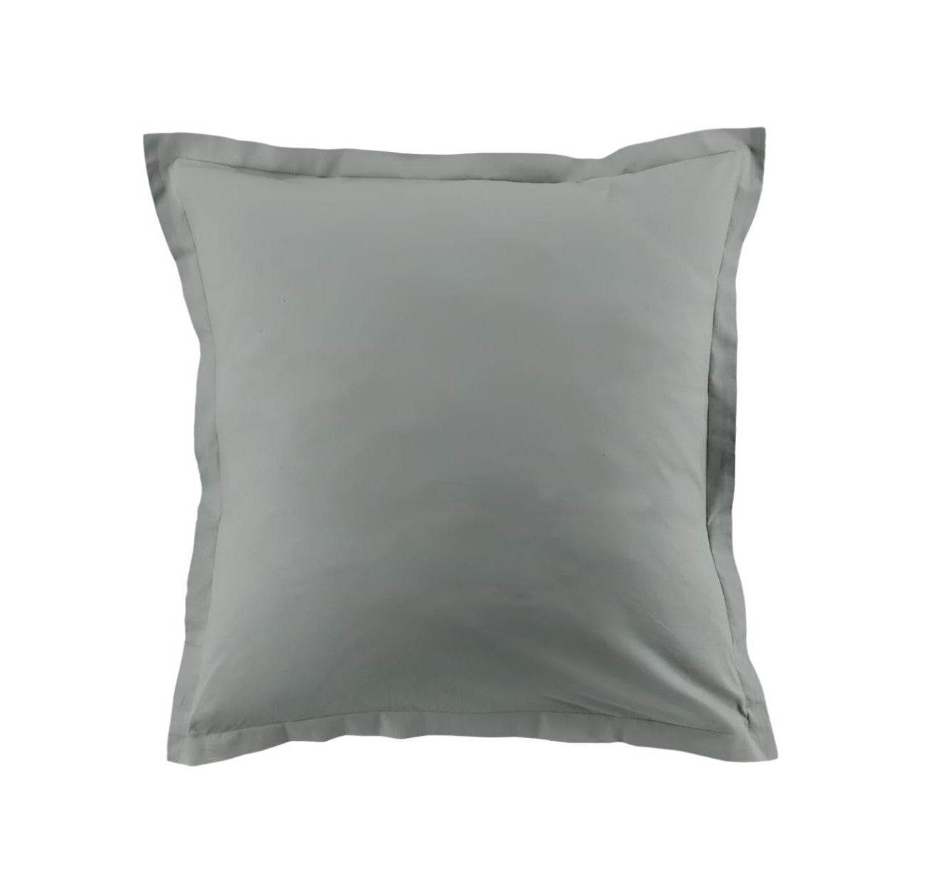 Lot De 2 Taies D'Oreiller - 100% Coton 57 Fils - Silver