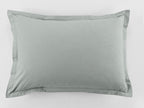 Lot De 2 Taies D'Oreiller - 100% Coton 57 Fils - Silver