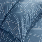 Sunshine - Parure De Lit Hc1 Motif 20.7 - Navy