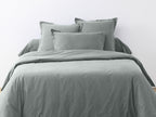 Parure De Lit (Hc + To) - 100% Coton 57 Fils - Silver