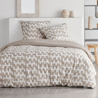 Sunshine - Parure De Lit Hc1 Motif 20.14 - Dune