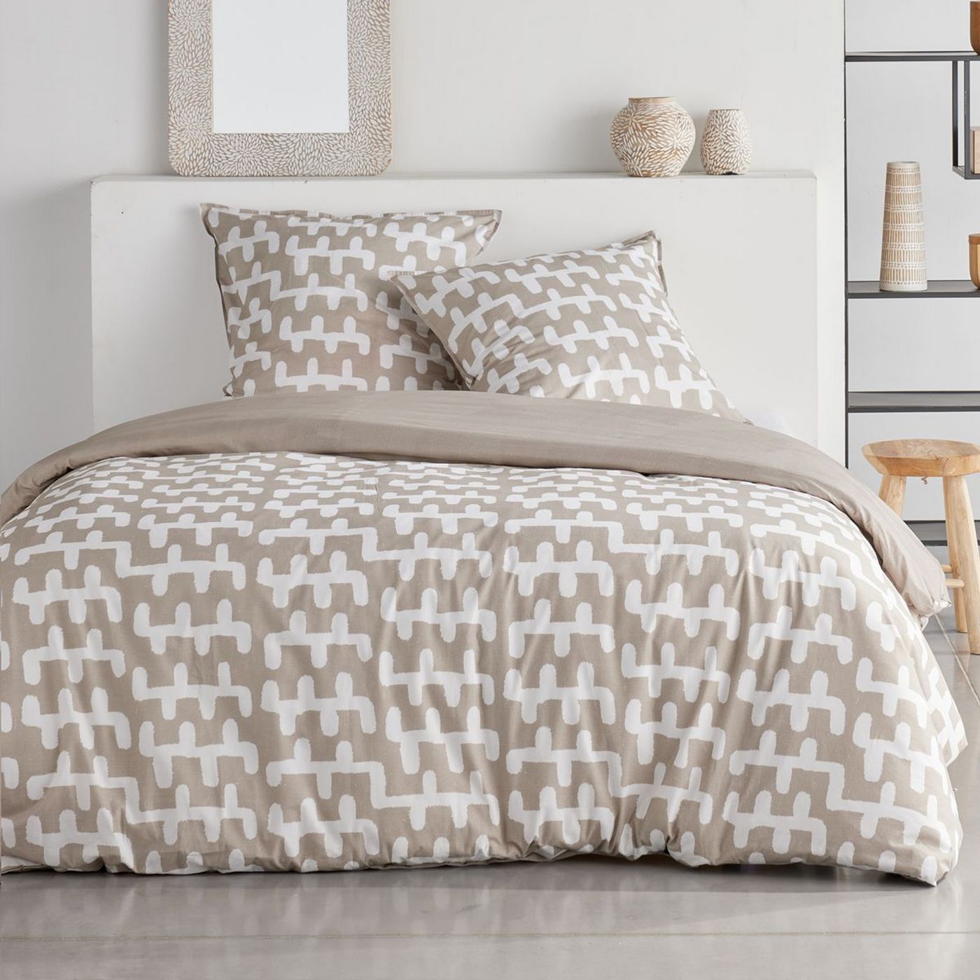 Sunshine - Parure De Lit Hc1 Motif 20.14 - Dune