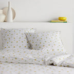 Sunshine - Parure De Lit Hc1 Motif 20.16 - Craie