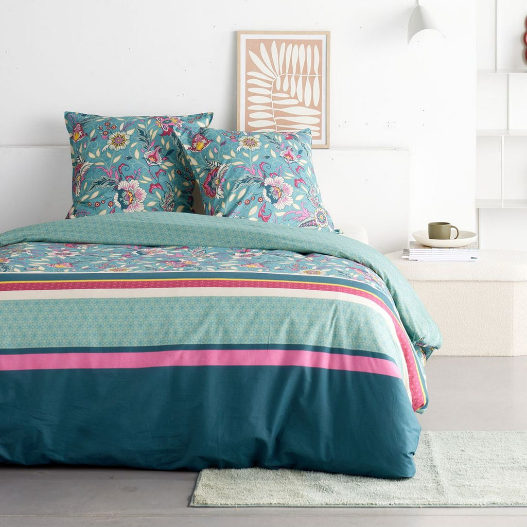 Sunshine - Parure De Lit Hc1 Motif 20.17 - Celadon