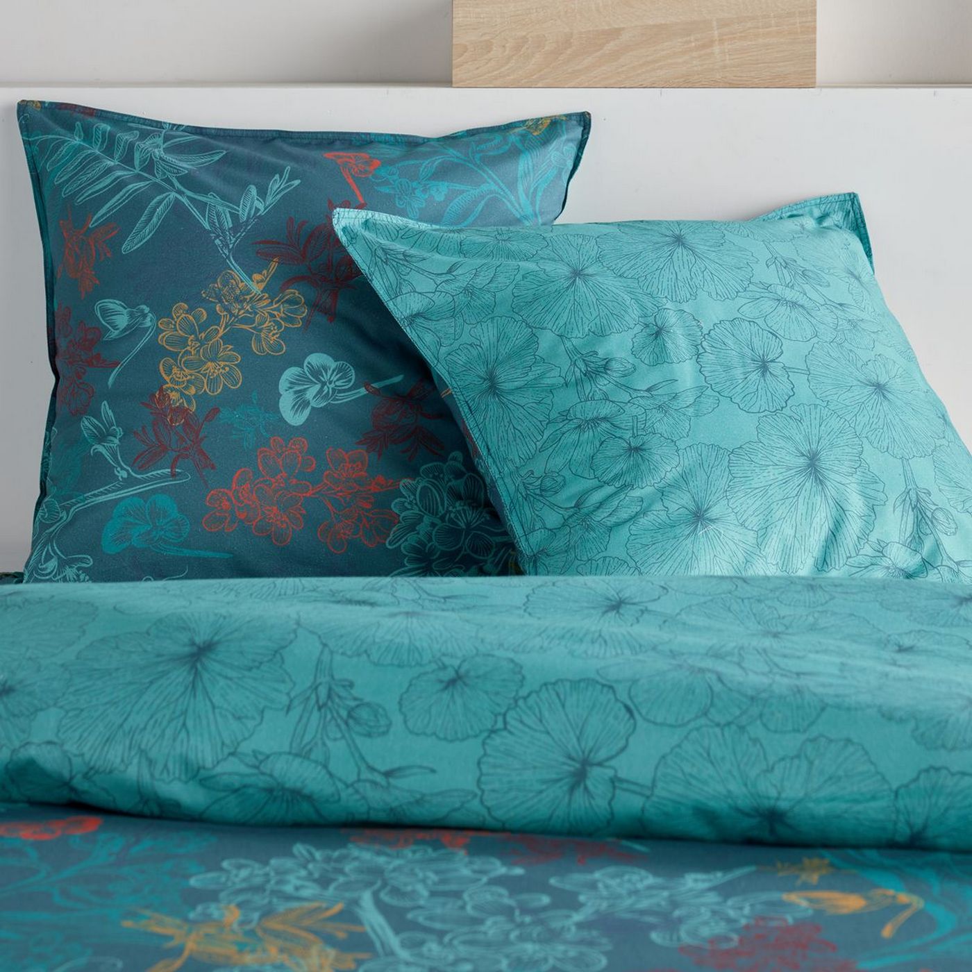 Sunshine - Parure De Lit Hc1 Motif 20.20 - Celadon