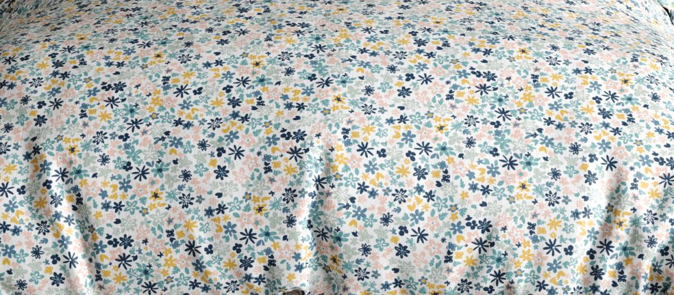 Parure De Lit - 3 Pièces - 100% Coton 57 Fils - Mani