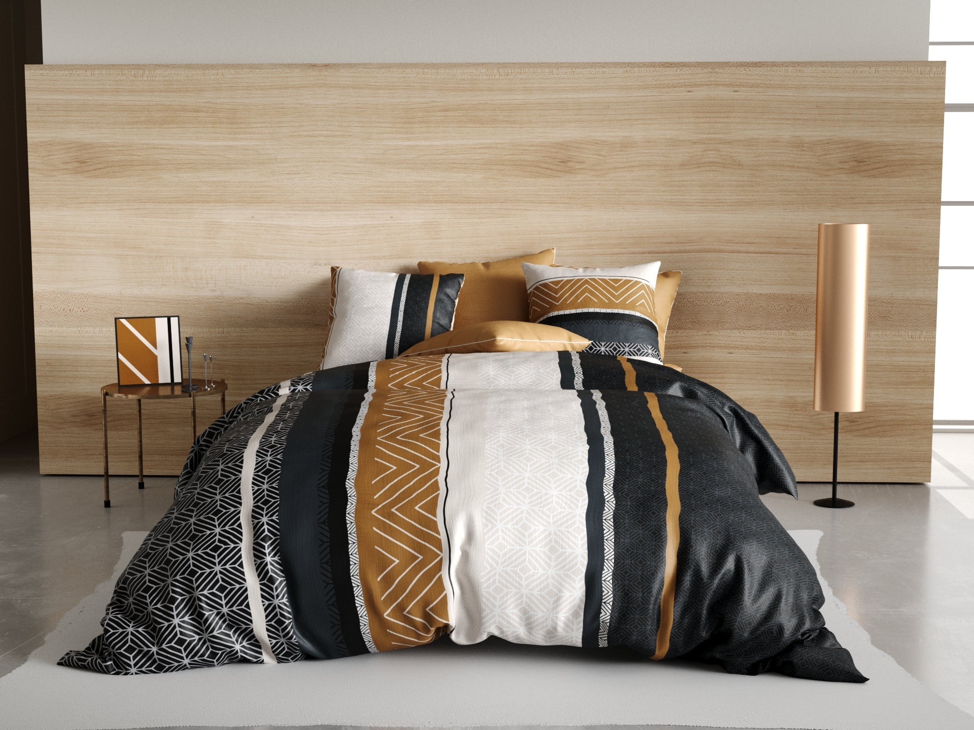 Parure De Couette - 100% Coton 57 Fils - Trophé