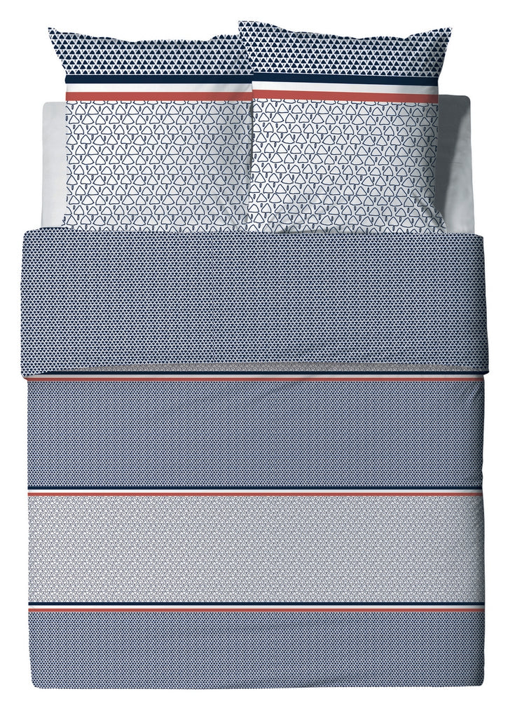 Parure De Lit - 3 Pièces - 100% Coton 57 Fils - Tilak