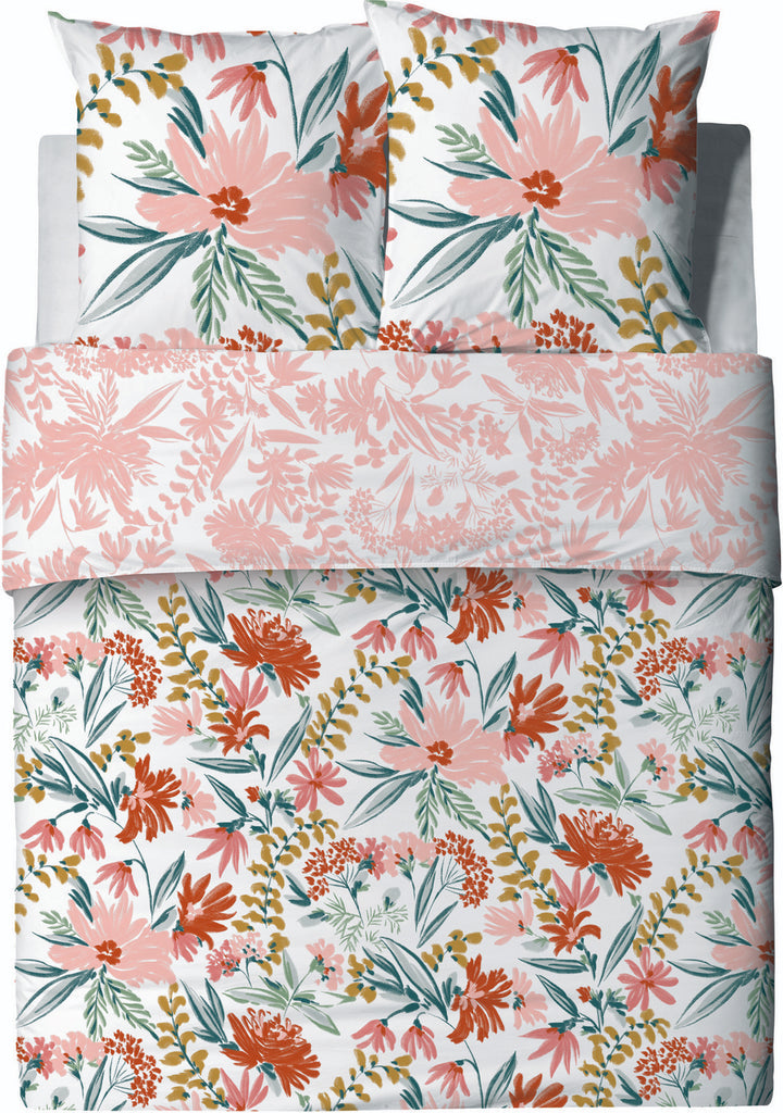 Parure De Lit - 3 Pièces - 100% Coton 57 Fils - Marna