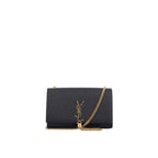 Saint Laurent - Sac Bandoulière Kate Small Tassel Grain Leather Napkin - Femme - Black