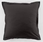 Parure De Lit - 2 Pièces - 100% Coton 57 Fils - Gris Foncé