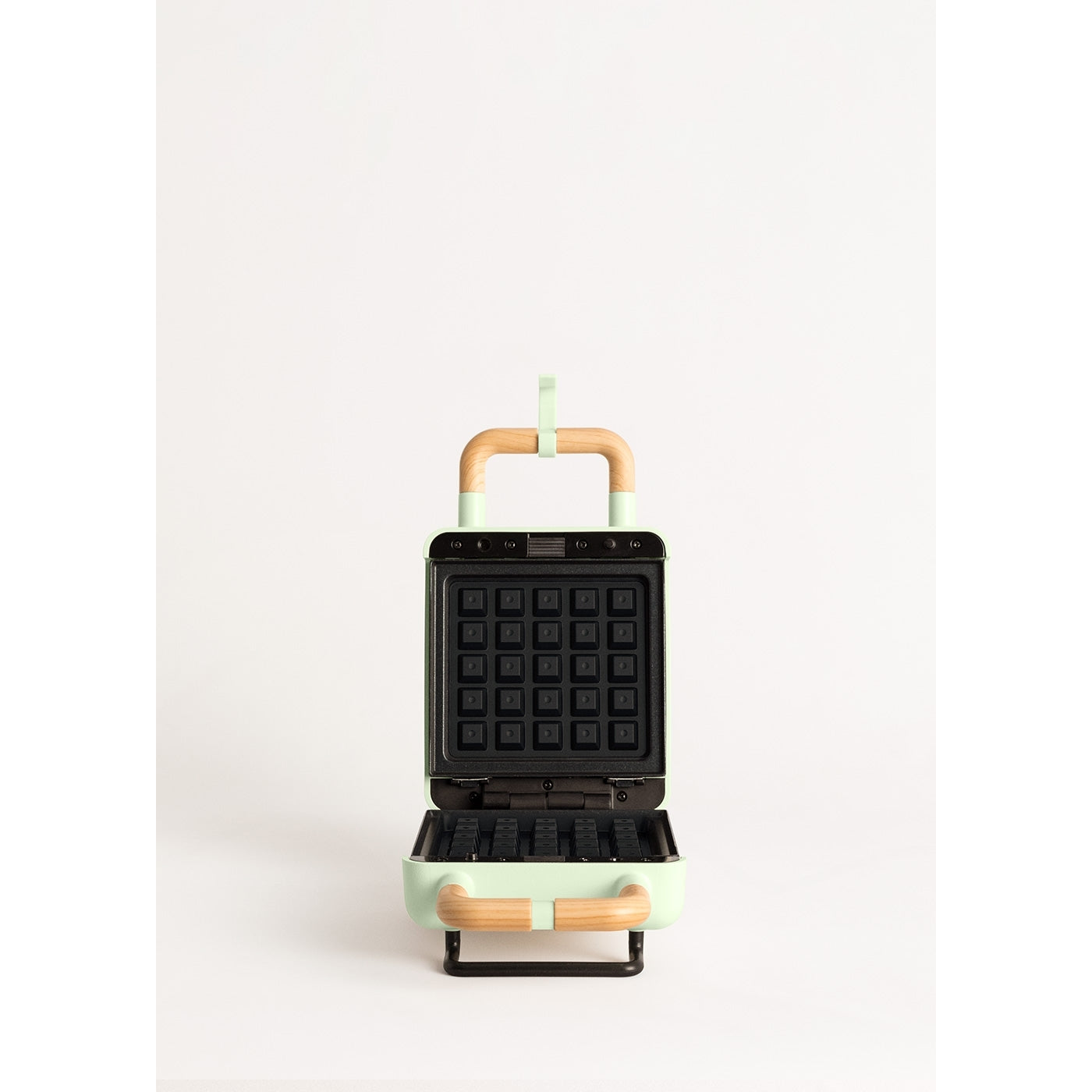Stone Studio Individuel - Appareil À Croque-Monsieur, Grill & Gaufrier À Plaques Interchangeables - Vert Pastel