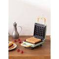 Stone Studio Individuel - Appareil À Croque-Monsieur, Grill & Gaufrier À Plaques Interchangeables - Vert Pastel