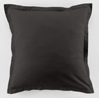 Parure De Lit (Hc + To) - 100% Coton 57 Fils - Gris Foncé