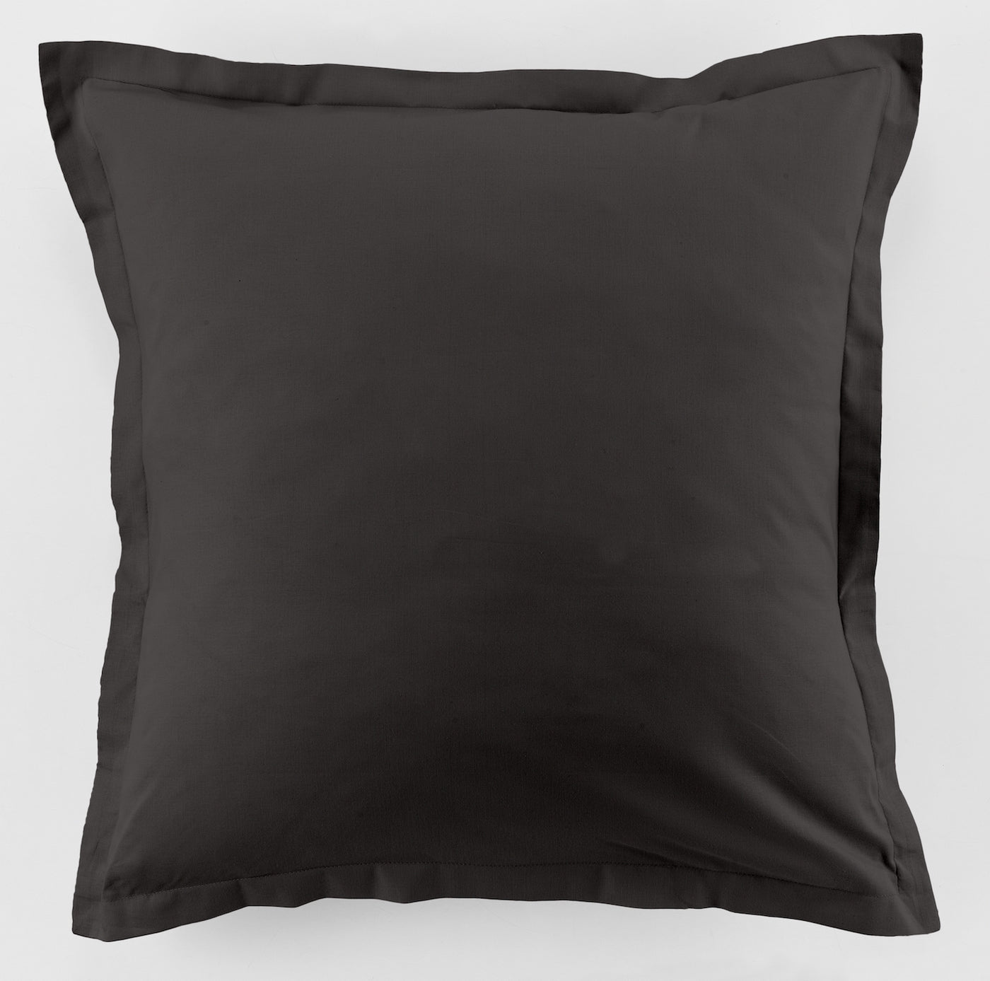 Parure De Lit (Hc + To) - 100% Coton 57 Fils - Gris Foncé