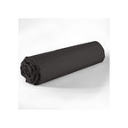 Drap Housse - 100% Coton 57 Fils - Gris Foncé